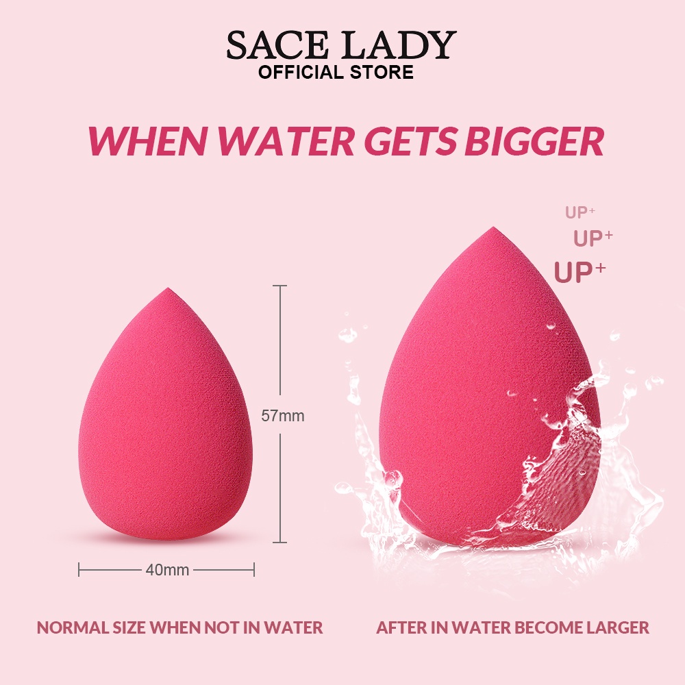 Bông mút trang điểm SACE LADY 10g