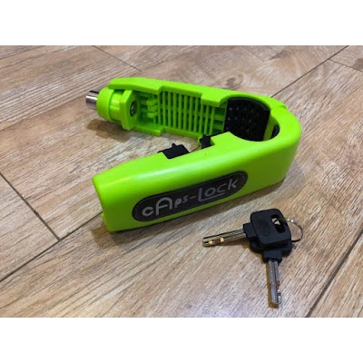 Khóa tay phanh kẹp thẳng chống trộm cho xe tay ga