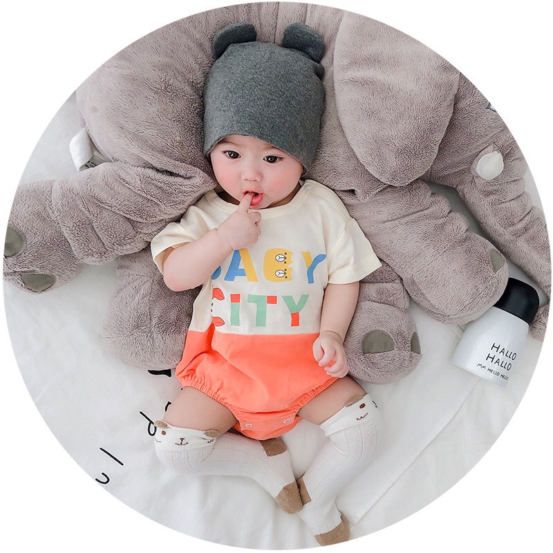 Bodysuit Có Tay Mùa Hè Quảng Châu Cao Cấp Cho Bé
