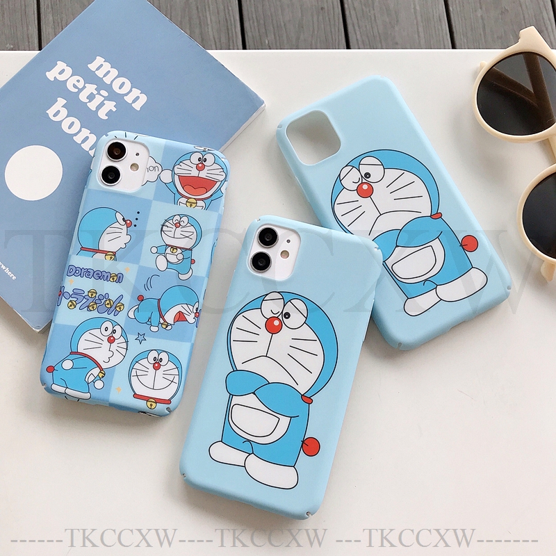 Ốp điện thoại nhựa cứng in hình Doraemon cho Xiaomi Mi 10 Mi 9 9t Pro Mi 8 Mi 9 Se Mi 9 Mi 8 A3 Lite Mi 6 6x A2 Note 3