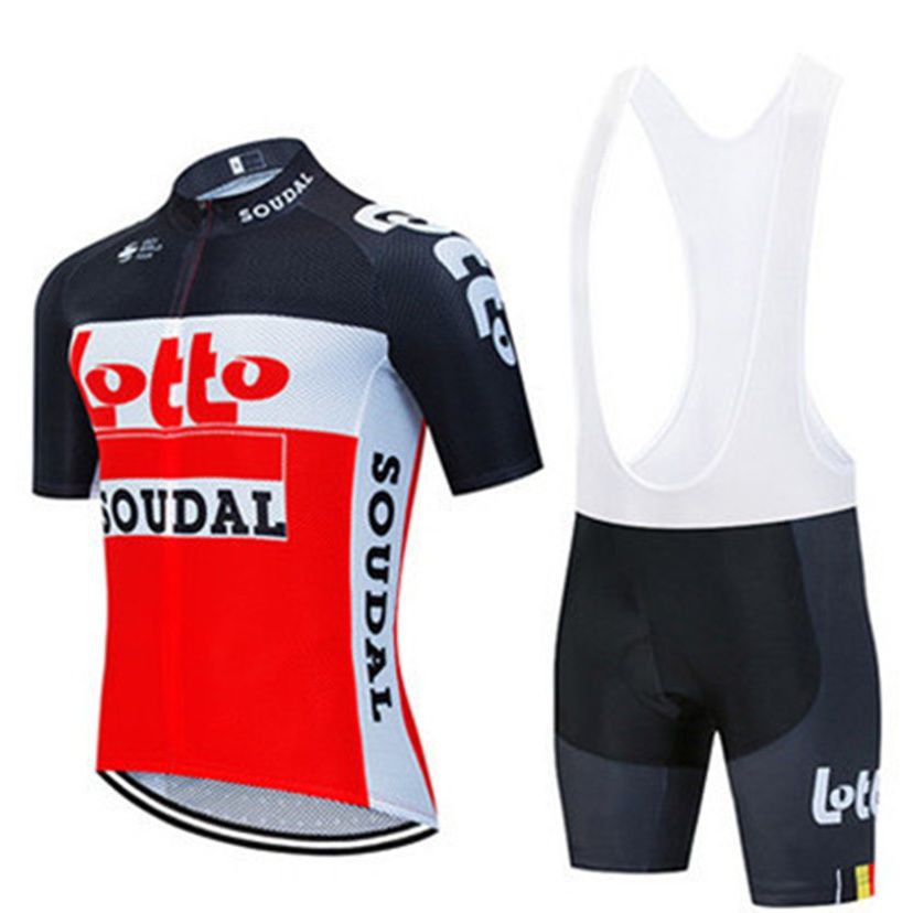 ۩2020 Team Edition Cycling Suit Tour de France Xe đạp leo núi mùa hè Bộ đồ nam và nữ có dây đeo tay ngắn