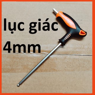 Tay vặn lục giác chữ t asaki 4mm, lục giác 4