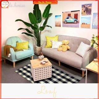 cây chuối giả cảnh ( tặng chậu nhựa kèm giỏ cói)