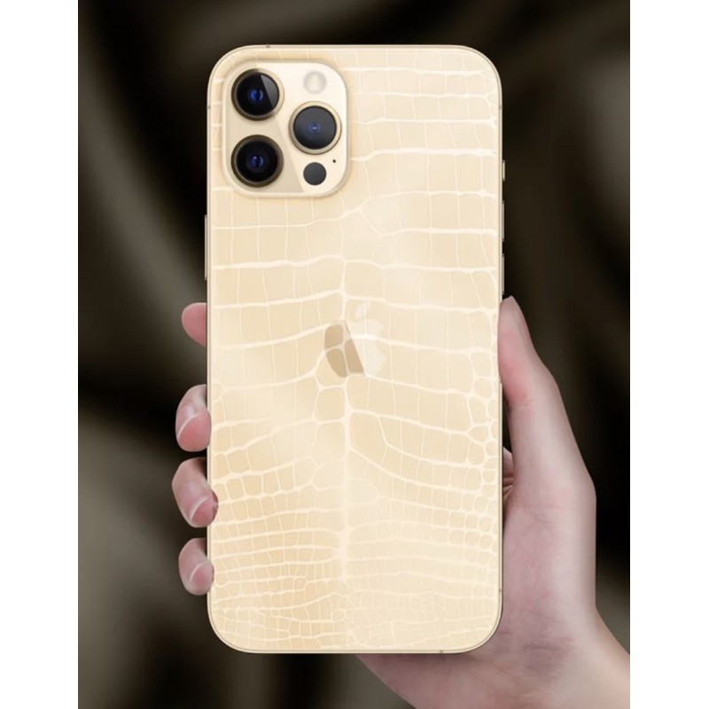 Dán Lưng PPF Vân Da Rắn NỔI FULL VIỀN Trong suốt SIÊU HOT CHỐNG VA ĐẬP bảo vệ lưng máy cho iPhone 7Plus -> 12 ProMax
