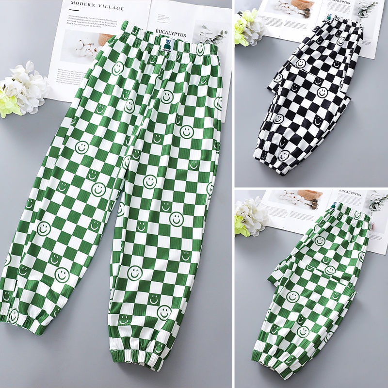 Quần Dài Vải Mỏng Chống Muỗi Phong Cách Mới 2022 Thời Trang Cho Bé Gái