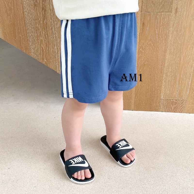 (8-18kg) Quần đùi bé trai và quần đùi bé gái chất liệu cotton TB36 - Quần cho bé trai bé gái Quần dài kẻ sọc thời trang