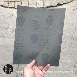 Giấy nhám mịn Nhật KOVAX P1200 - Giấy nhám nước P1200 chà sắt, gỗ, nhựa giá rẻ