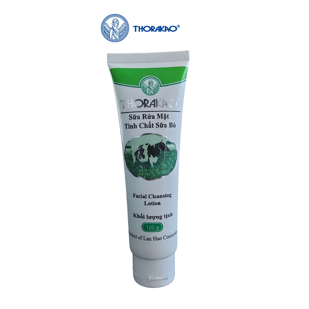 Sữa rửa mặt trắng da tinh chất sữa bò Thorakao 120g