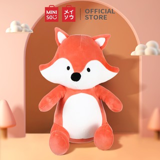 Thú bông Miniso hình con cáo ngồi - Hàng chính hãng
