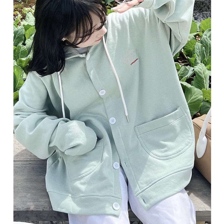 Áo khoác nữ -Áo khoác cardigan nữ chất nỉ tàu 2 lớp dày mềm mịn,Áo khoác unisex form rộng,Mimixi.ATR