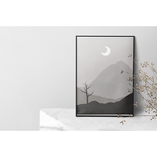 Tranh treo tường nghệ thuật mẫu núi am009 - jimmycanvas