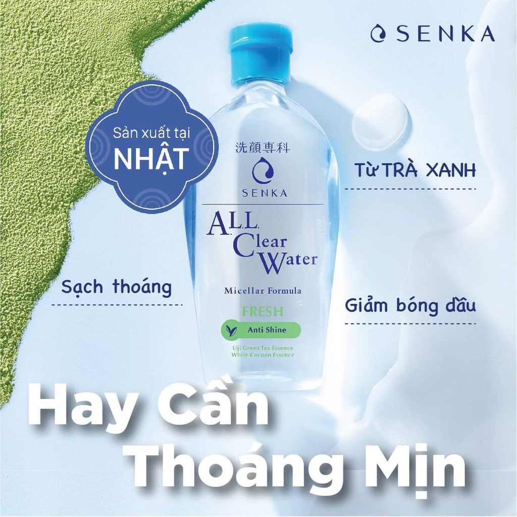 Nước tẩy trang #senka #micellar