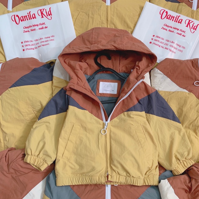 Áo khoác hooded anorak