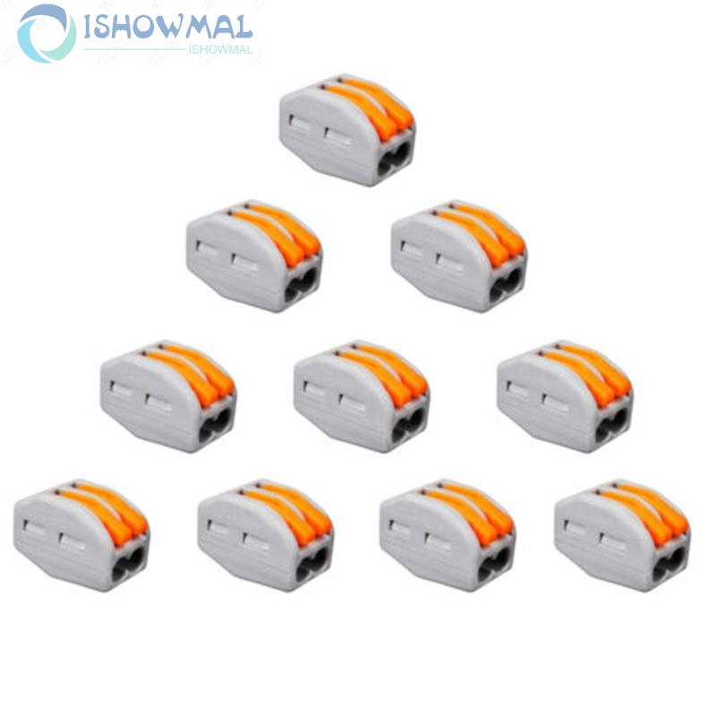 10 Đầu nối dây cáp điện 2 chiều tiện dụng