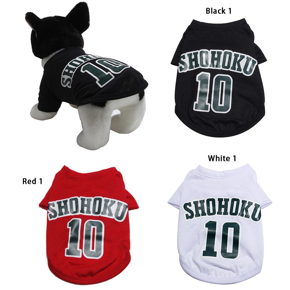 Áo thun in hình dễ thương cho thú cưng