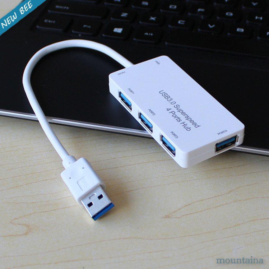 Bộ Chia 4 Cổng Usb 3.0 Tốc Độ Cao Cho Laptop