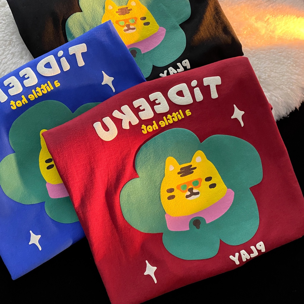 NRVP Áo thun tay ngắn cổ tròn thời trang mùa hè phong cách đường phố nhật bản 2022 cho nữ