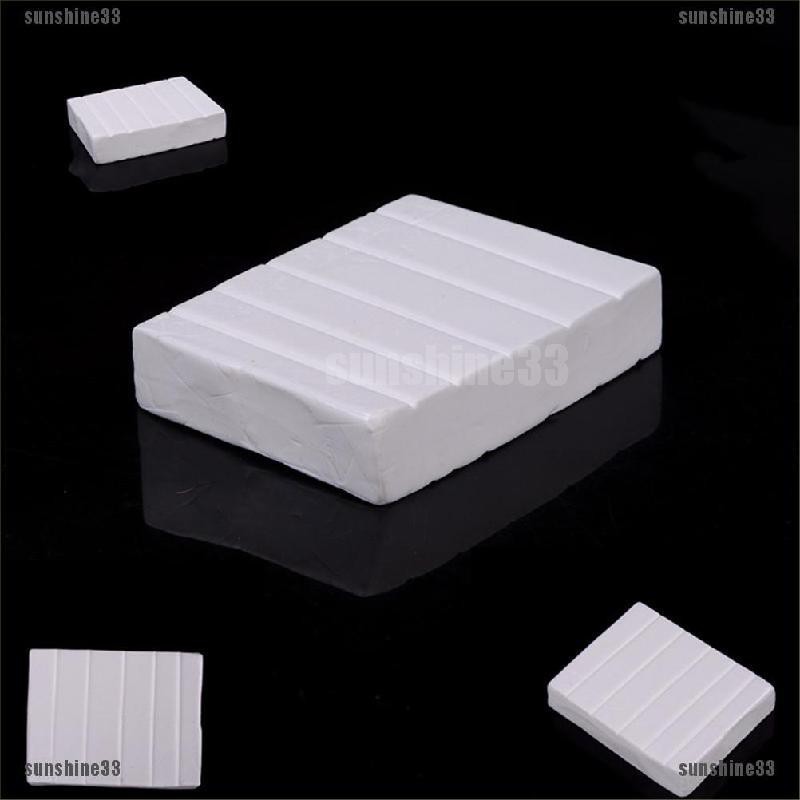 Khối đất sét polymer 250g màu trắng tiện dụng