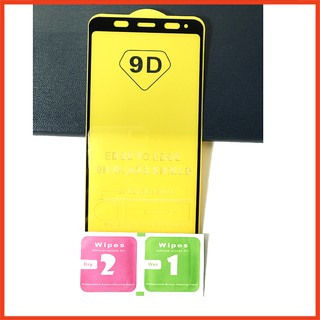 Kính cường lực Xiaomi Redmi 5 Plus  full màn hình, Ảnh thực shop tự chụp, tặng kèm bộ giấy lau kính taiyoshop5