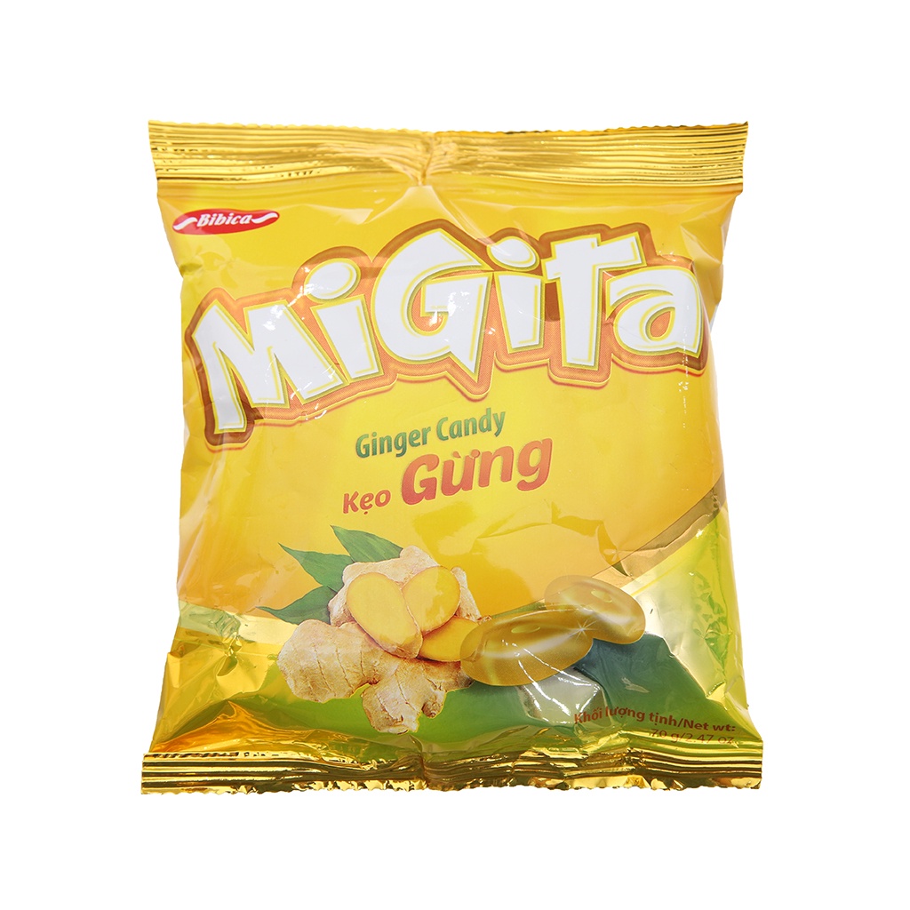 Kẹo gừng Migita gói 70g