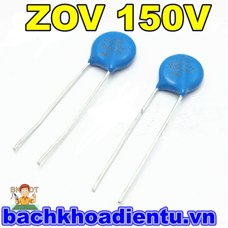 [10c] Tụ bảo vệ quá áp 7D151K 150V.