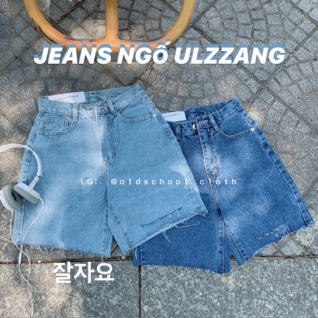 QUẦN JEANS ĐÙI NGỐ HÀN QUỐC MÃ 05 (ảnh thật/sẵn)