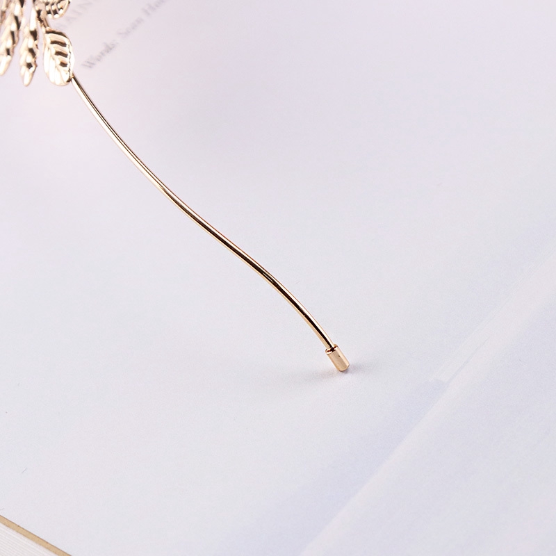 Băng Đô Cài Tóc Hình Chiếc Lá Thời Trang Hàn Quốc