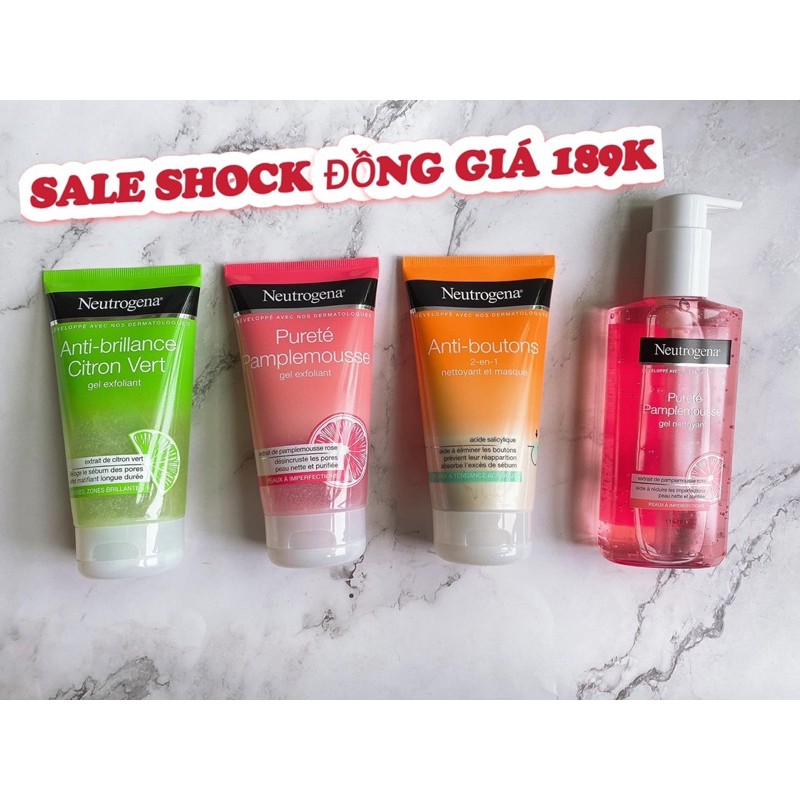 SỮA RỬA MẶT NEUTROGENA 150ML