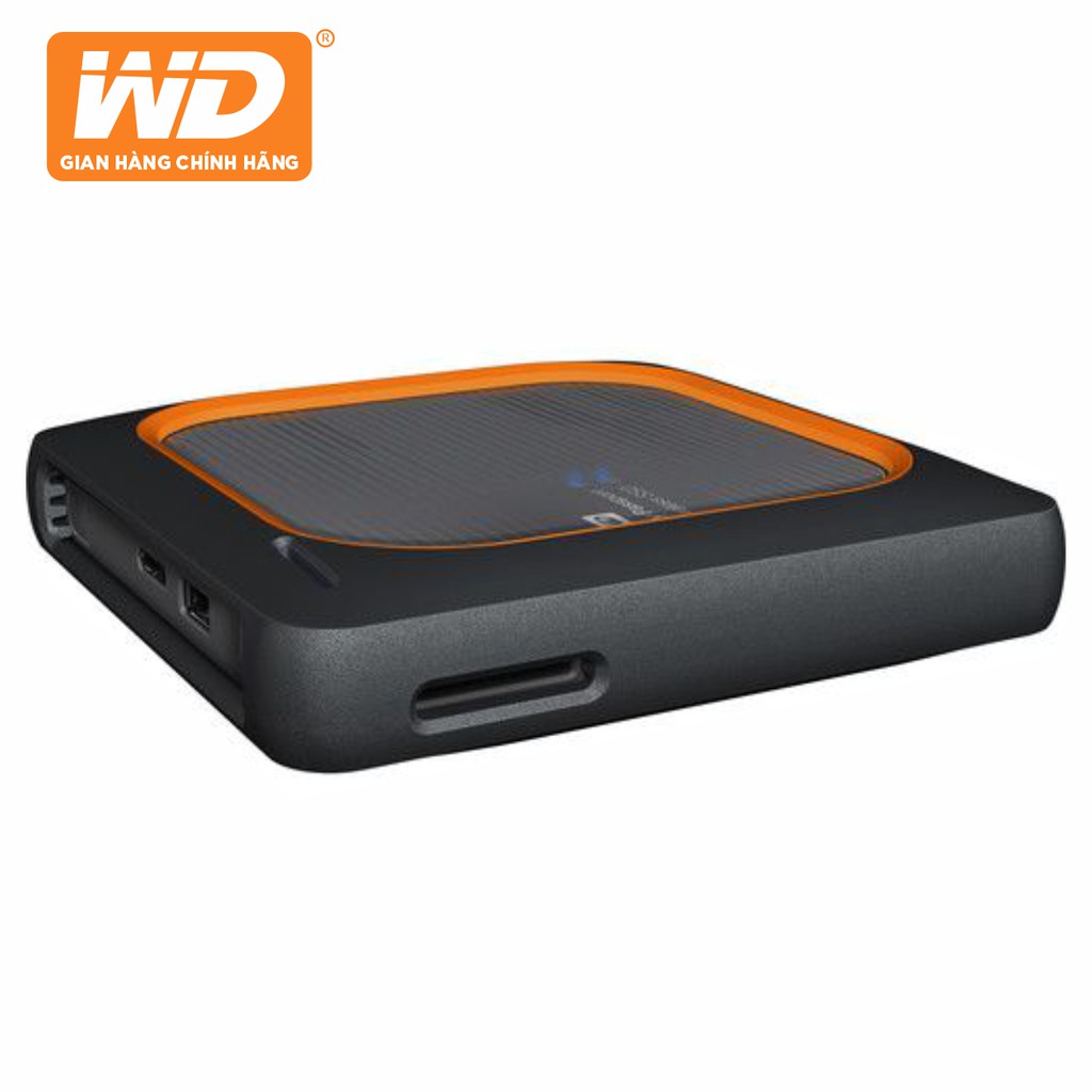 Ổ cứng SSD Di Động WD My Passport Wireless 1TB - WDBAMJ0010BGY-PESN - Hàng Phân Phối Chính Hãng