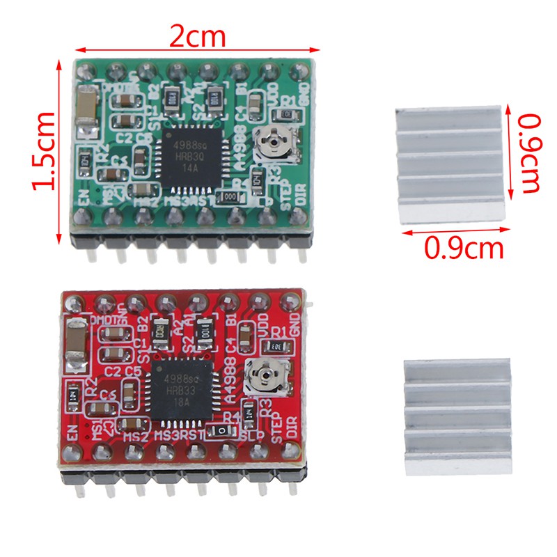 Mô Đun Động Cơ Bước A4988 Cho Máy In 3d Chuyên Dụng