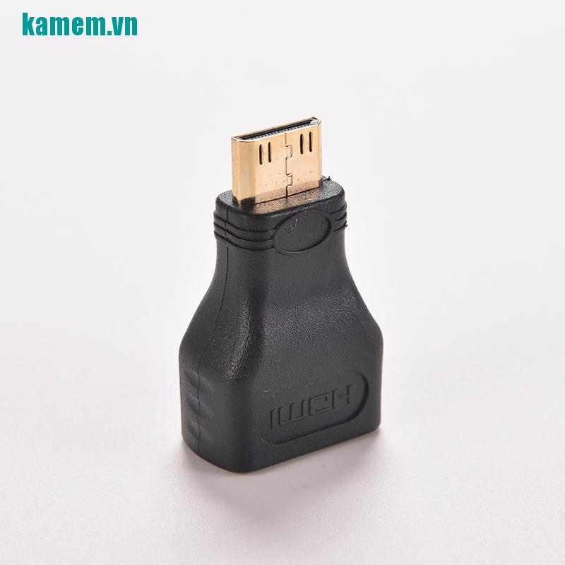 1 Đầu Chuyển Đổi Mini Hdmi Type C Đực Sang Hdmi Type A Female