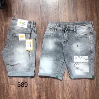 Quần short jeans nam