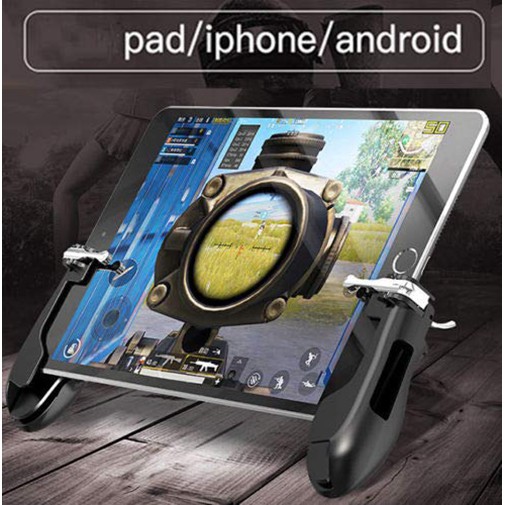 Tay cầm game GAMEPAD dành cho ipad máy tính bảng có nút bắn PUBG