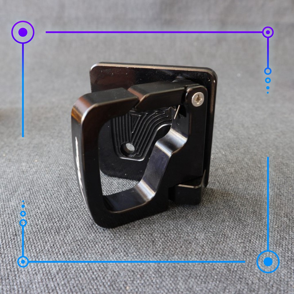 MÓC TREO ĐỒ XE CHO SH BẰNG NHÔM CNC FULL