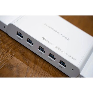 Sạc đa cổng HyperJuice Ultimate Dual Wireless 15W