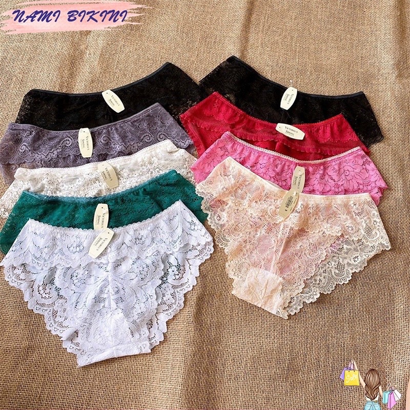 [GIÁ HUỶ DIỆT] Quần Chip Ren Quyến Rũ Nhiều Màu- Quần Lót Nữ Sexy