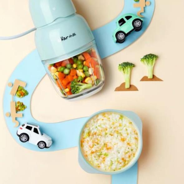 Máy xay đa năng Bear GR-B03V2 0,3L máy xay đồ ăn dặm cho bé chính hãng bản quốc tế BH 18 tháng