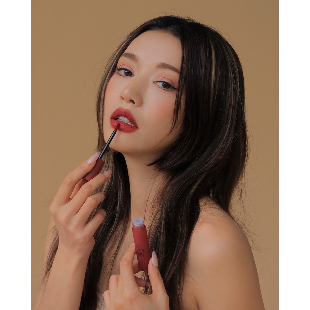 Son kem 3CE blurring liquid lip #BEARBERRY #màuhồngnâu #màumận | BigBuy360 - bigbuy360.vn