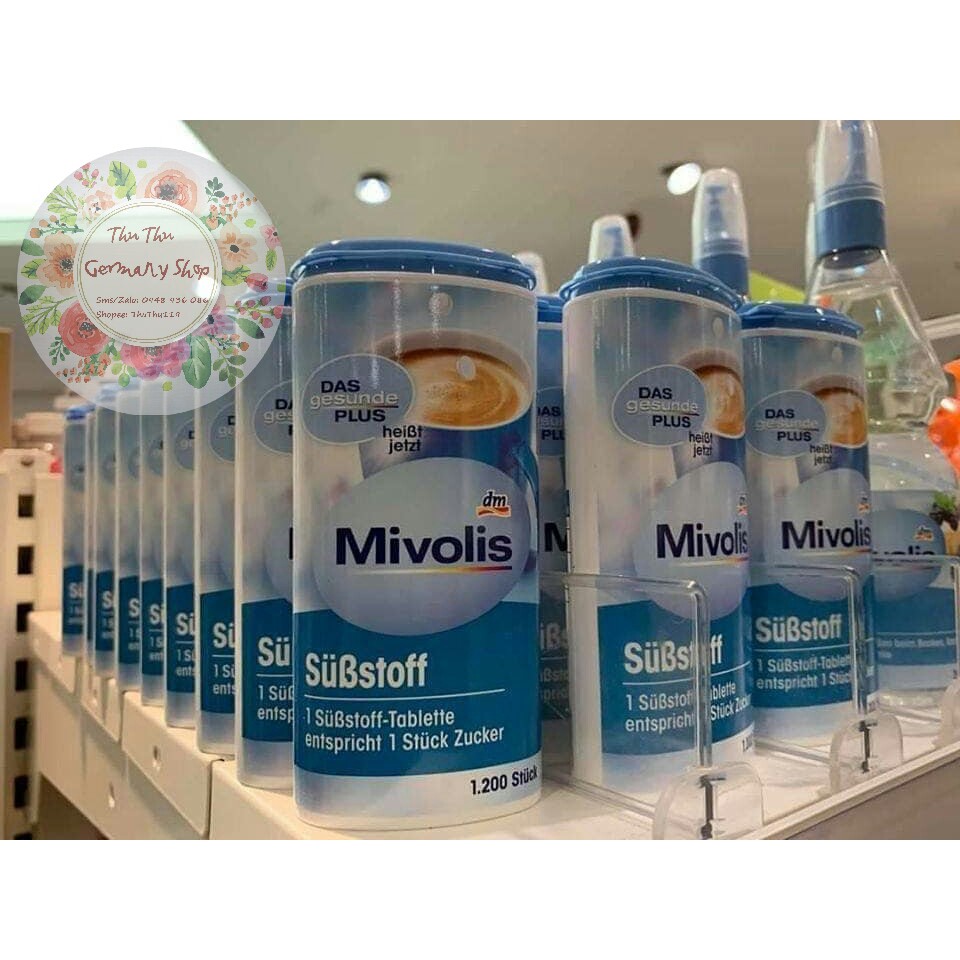 Đường ăn kiêng dạng lỏng Mivolis Đức