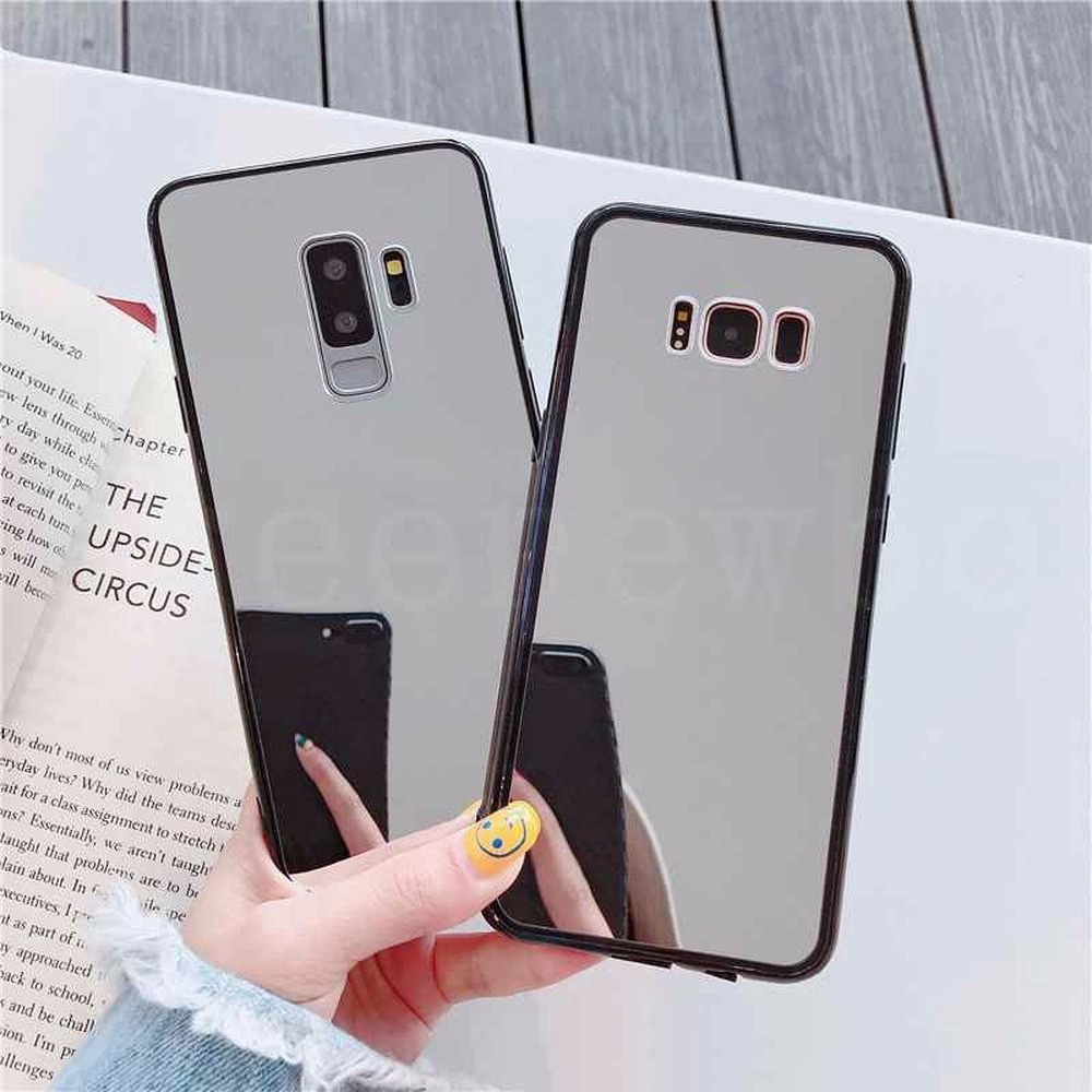 Ốp Điện Thoại Mềm Có Gương Trang Điểm Cho Samsung On5 On7 J8 J6 J5 J7 J4 J3 J2 A5 A6 A8 Plus Pro Prime 2018 2017 2016