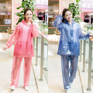 Rẻ và đẹp❦◇> rainshow rainshop set người đàn ông và phụ nữ trưởng thành không thấm nước nhận dạng đầy đủ trong suố