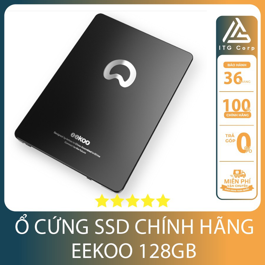 Ổ CỨNG SSD EEKOO 128G V100 2.5" SATA3 CHÍNH HÃNG BẢO HÀNH 3 NĂM | BigBuy360 - bigbuy360.vn