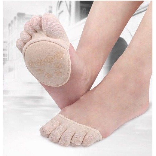 Tất nửa bàn chân hở ngón chống trượt tiện dụng cho thể thao yoga
