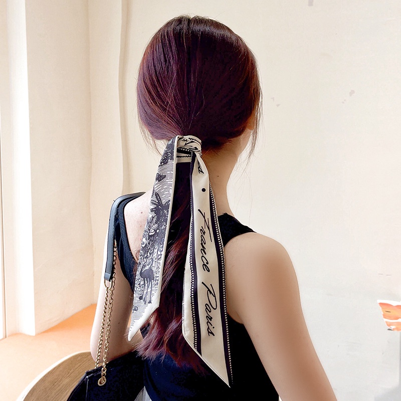 Băng đô thắt nơ ruy băng phong cách Pháp cổ điển