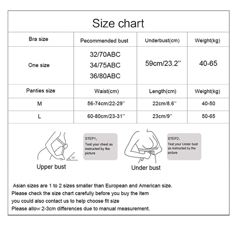 Bộ quần áo lót ECMLN màu sắc quyến rũ dành cho nữ
