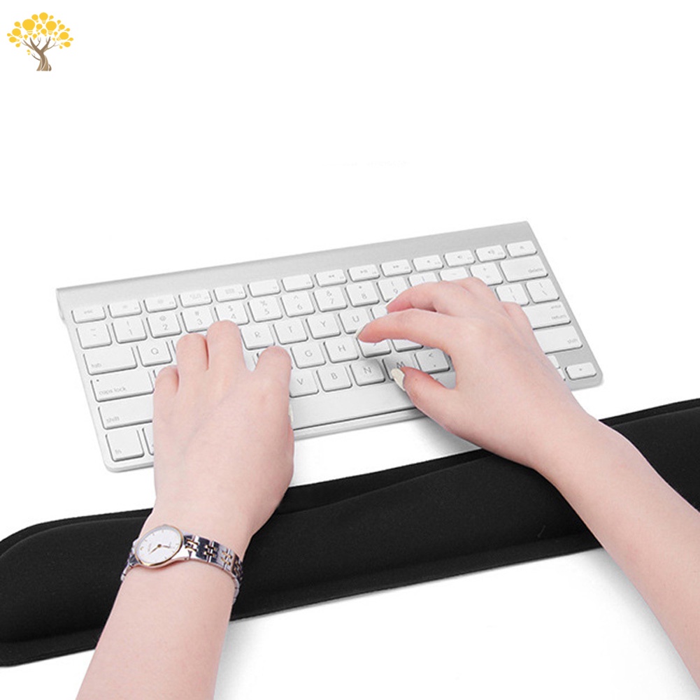 Tấm lót chuột có đệm kê/ Đệm kê cổ tay/ Set 2 món bền bỉ chống trượt chất lượng cao