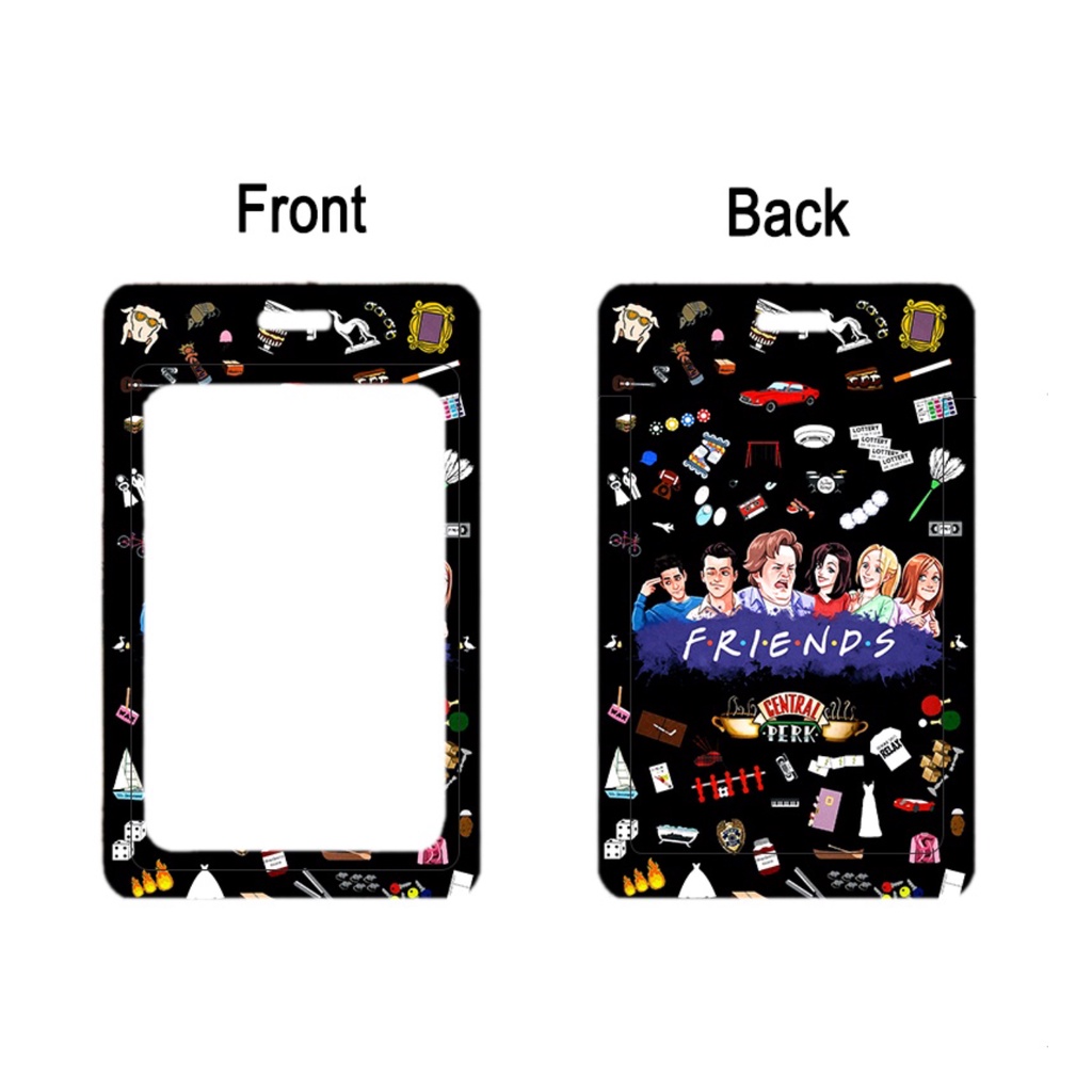 Dây Đeo Cổ Gắn Thẻ Tên Bảo Vệ Điện Thoại/Chìa Khóa Họa Tiết TV US