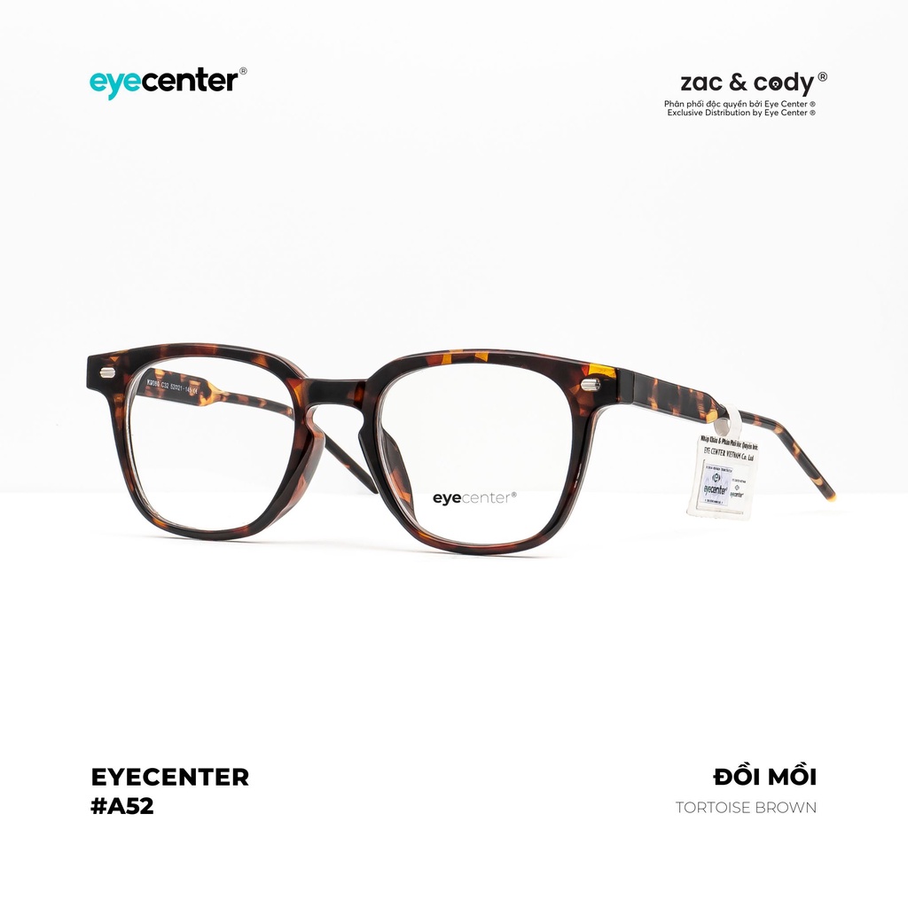 Gọng kính cận nam nữ A52S chính hãng DENNIS by EYECENTER nhập khẩu Eye Center Vietnam