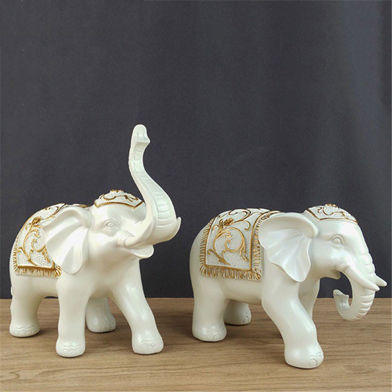 Bộ voi trang trí DHVTT010