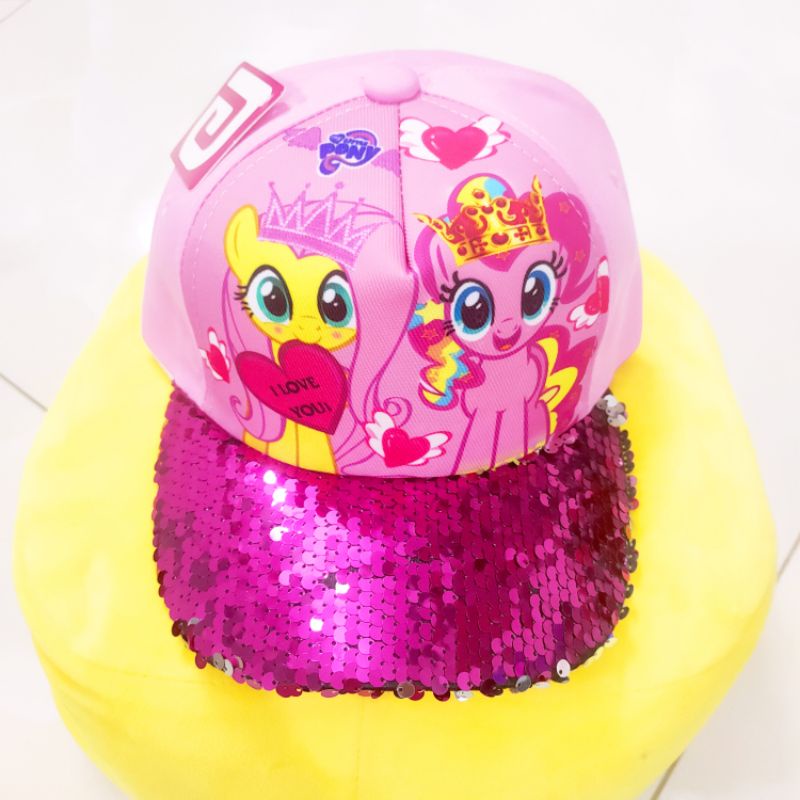Mũ/Nón kết lưỡi trai hình Ngựa Pony cho bé gái